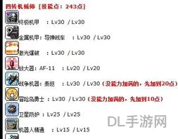 冒险岛机械师5转技能(冒险岛机械师怎么样)