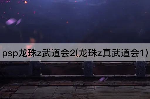 psp龙珠z武道会2(龙珠z真武道会1)