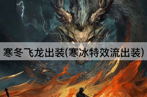 寒冬飞龙出装(寒冰特效流出装)
